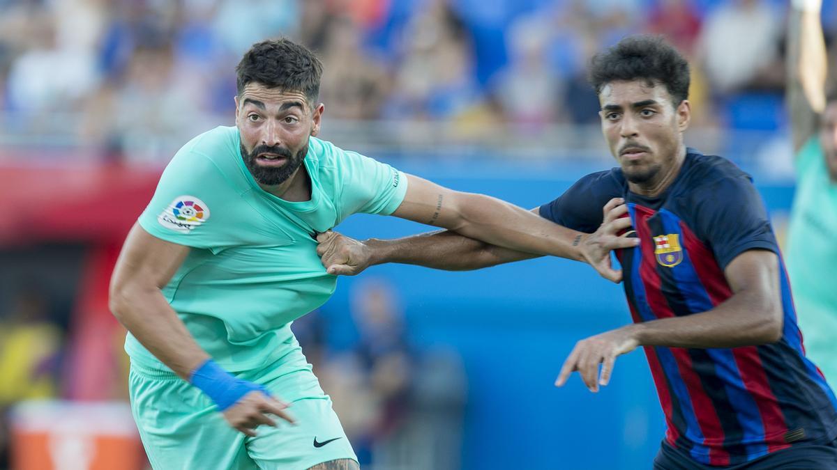  Partido amistoso de pretemporada entre el Barça Atletic y el Andorra CF