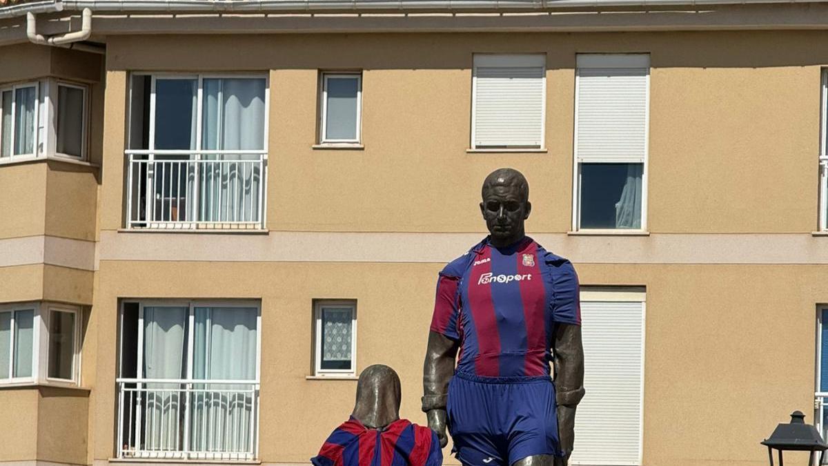 Sa Pobla se vuelca con el Poblense antes de la final del play-off de ascenso a Primera RFEF