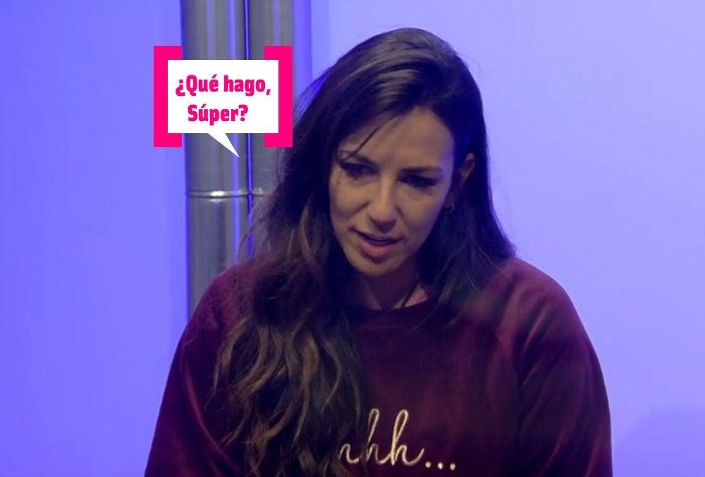 Irene Junquera muy afectada en 'GH VIP 7'.
