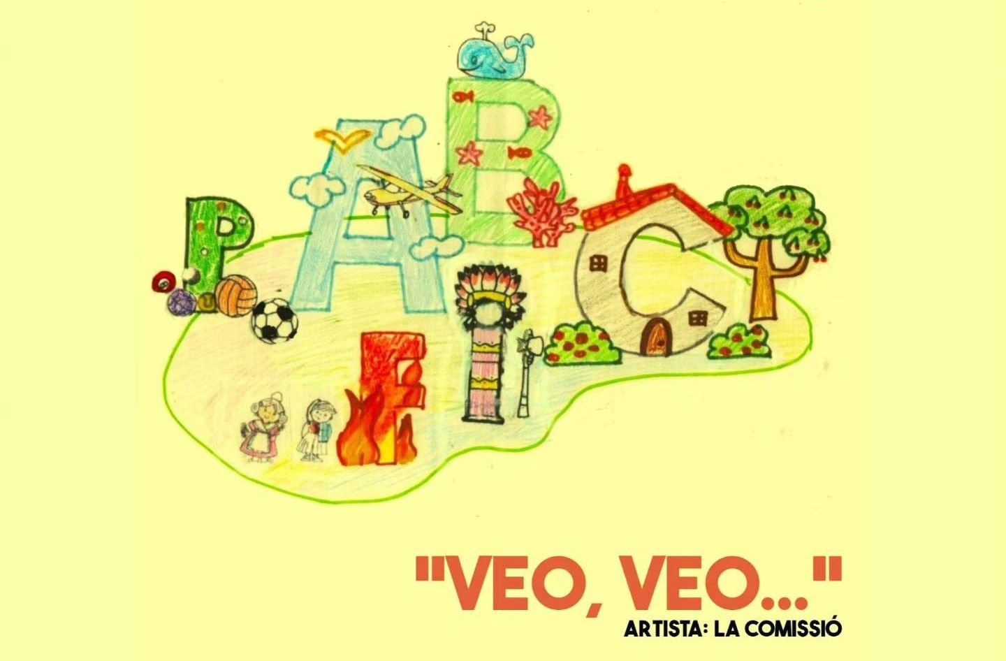Cadíz-Cura Femenía-Puerto Rico infantil.  Artista: La comisión. "Veo, veo…"
