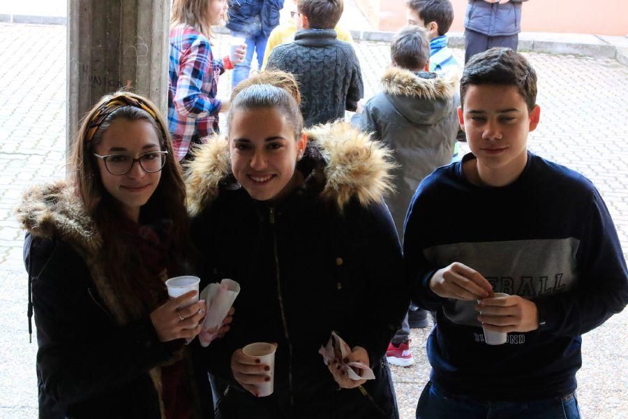 Chocolatada solidaria de alumnos de La Vaguada