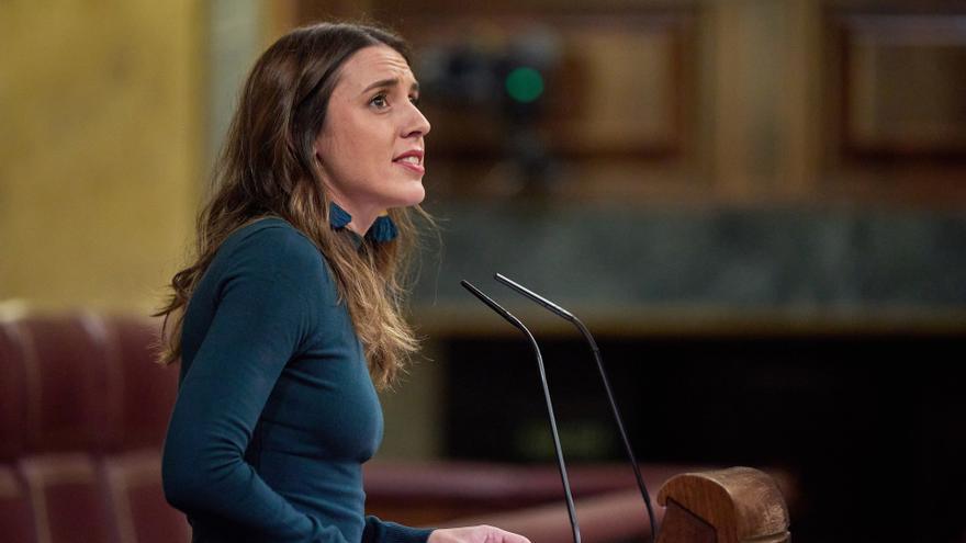 La ministra de Igualdad, Irene Montero.