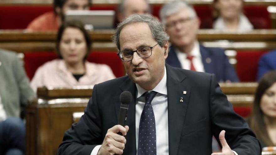 El presidente de la Generalitat, Quim Torra.