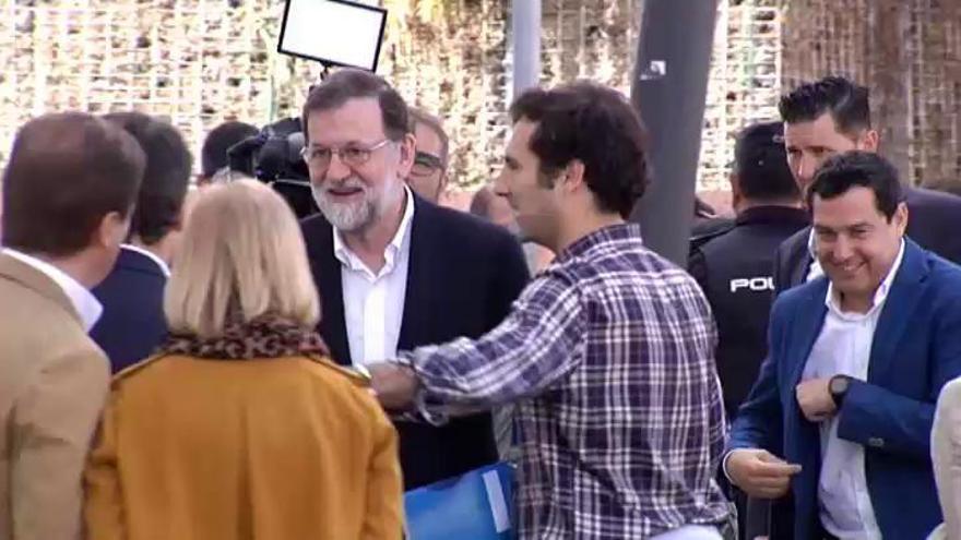 "¡Ladrón, nos robas la pensión!", el grito de los pensionistas gaditanos a Rajoy