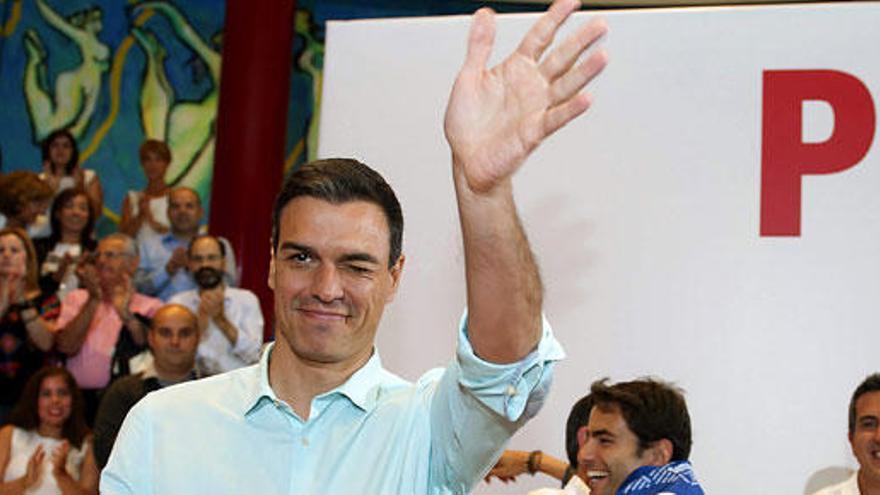 El secretario general del PSOE, Pedro Sánchez