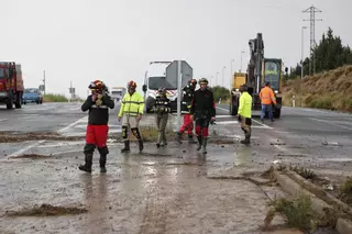 La UME se despliega en Aragón tras la alerta roja por fuertes lluvias en la Ribera del Ebro