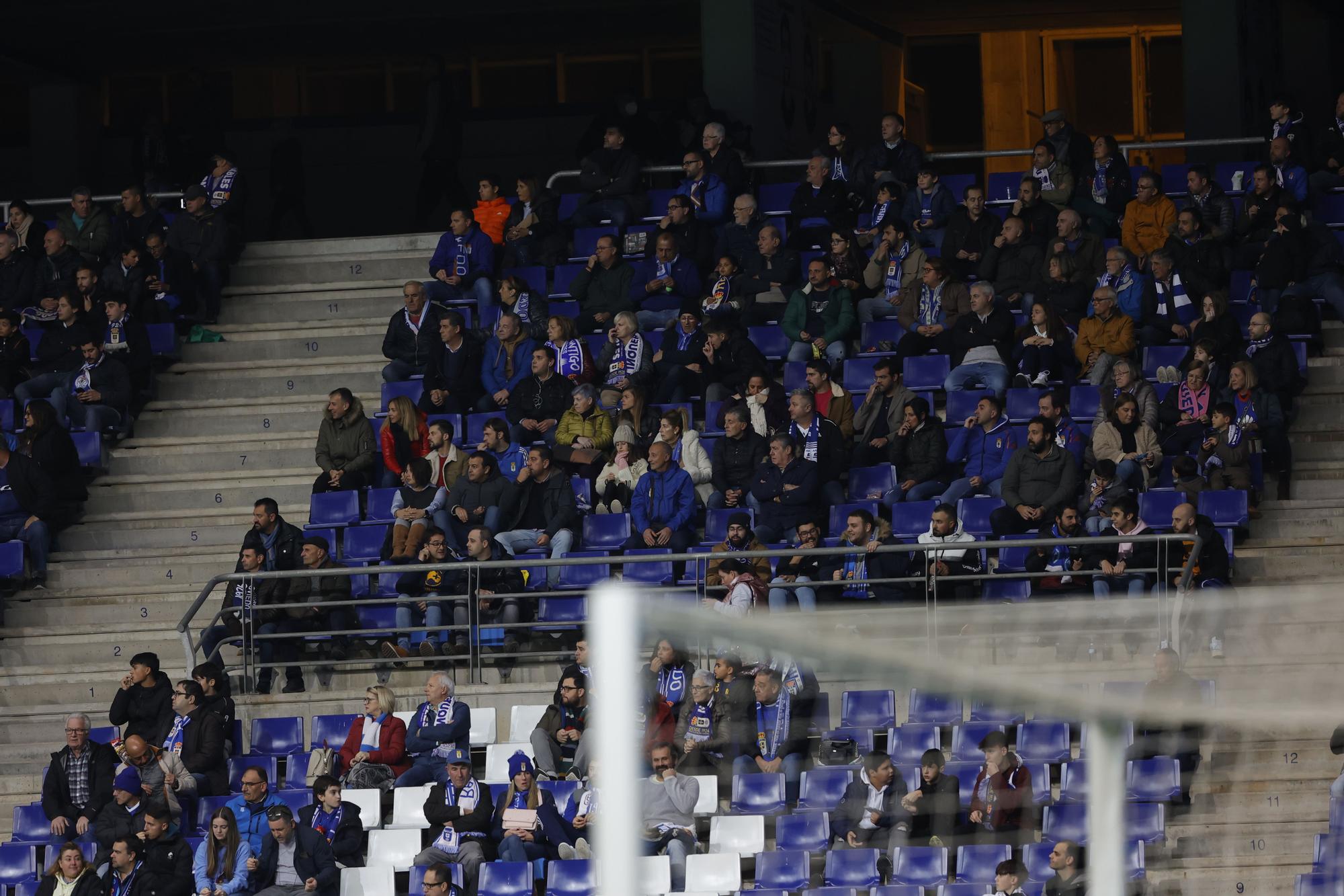 EN IMÁGENES: El Oviedo gana en casa por 1-0 frente al Mirandés