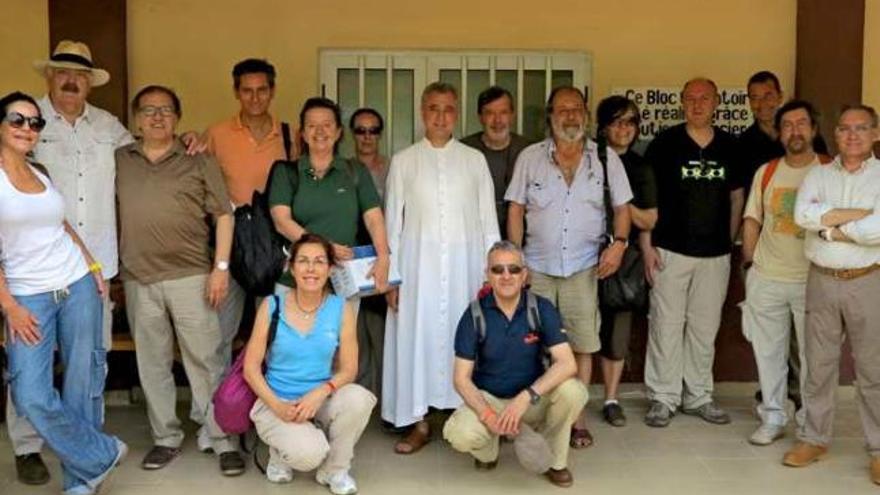 Miembros del equipo médico que tomó parte en la expedición del año pasado.