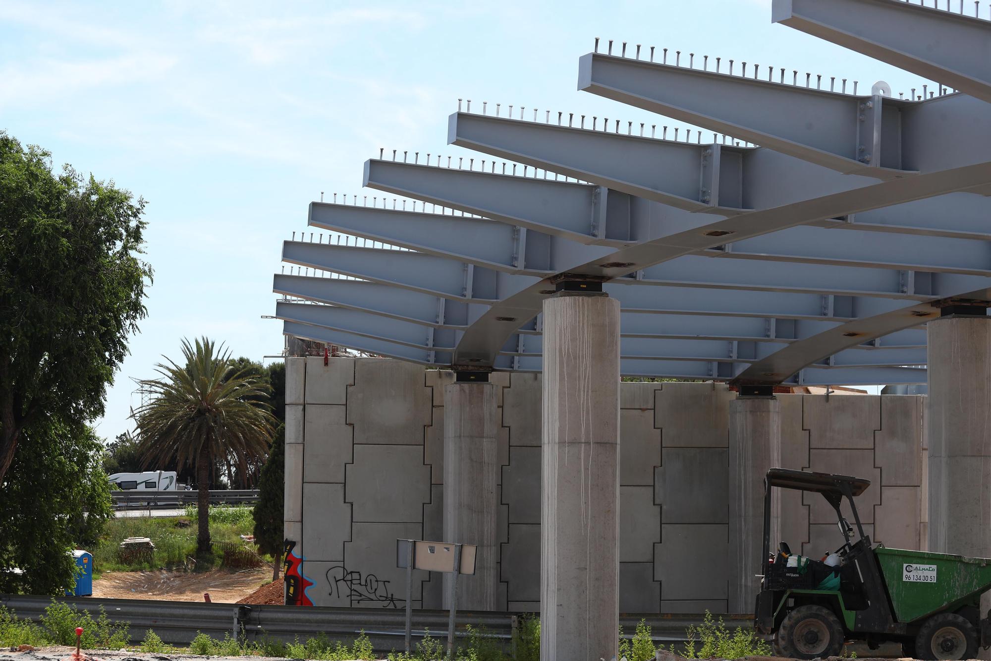 El nuevo acceso a València desde la Pista de Silla