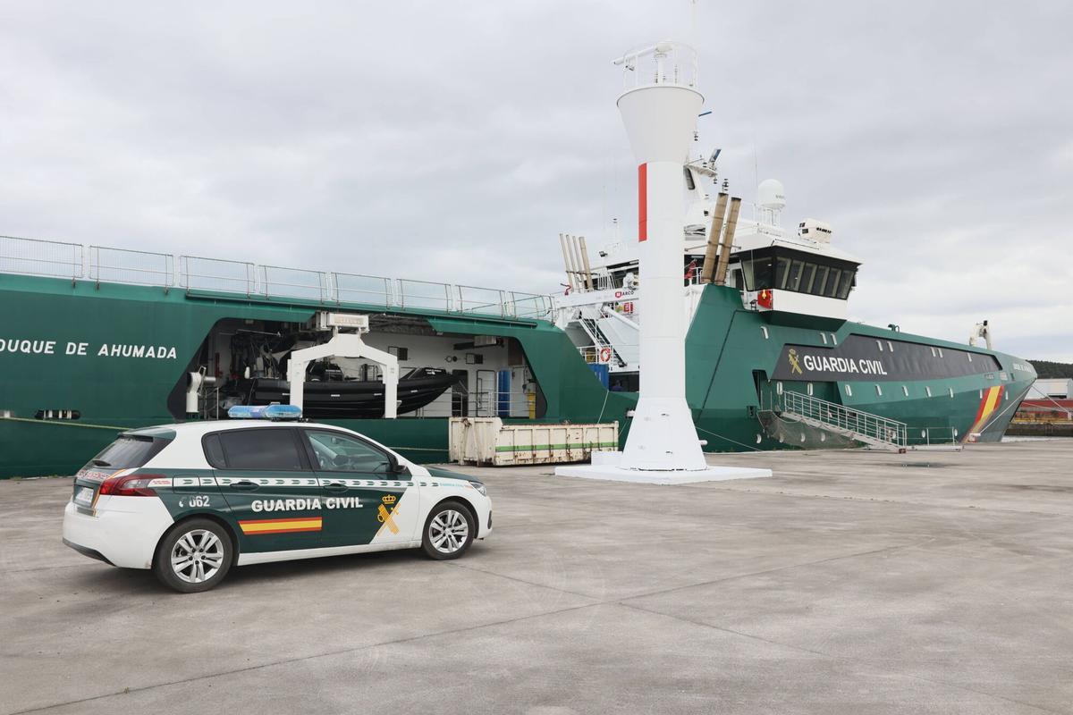 En imágenes: Así son las entrañas del "Conde de Ahumada", el buque más moderno de la Guardia Civil