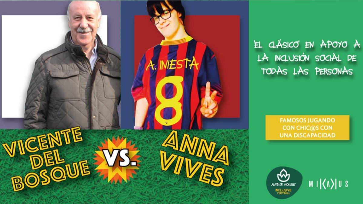 Del Bosque y Anna Vives dirigiran los dos equipos