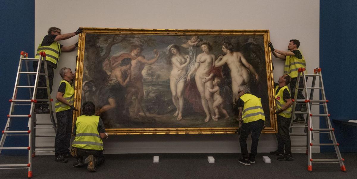 ‘El judici de Paris’, acabat de restaurar, brilla al CaixaForum ‘El judici de Paris’, acabat de restaurar, brilla al CaixaForum