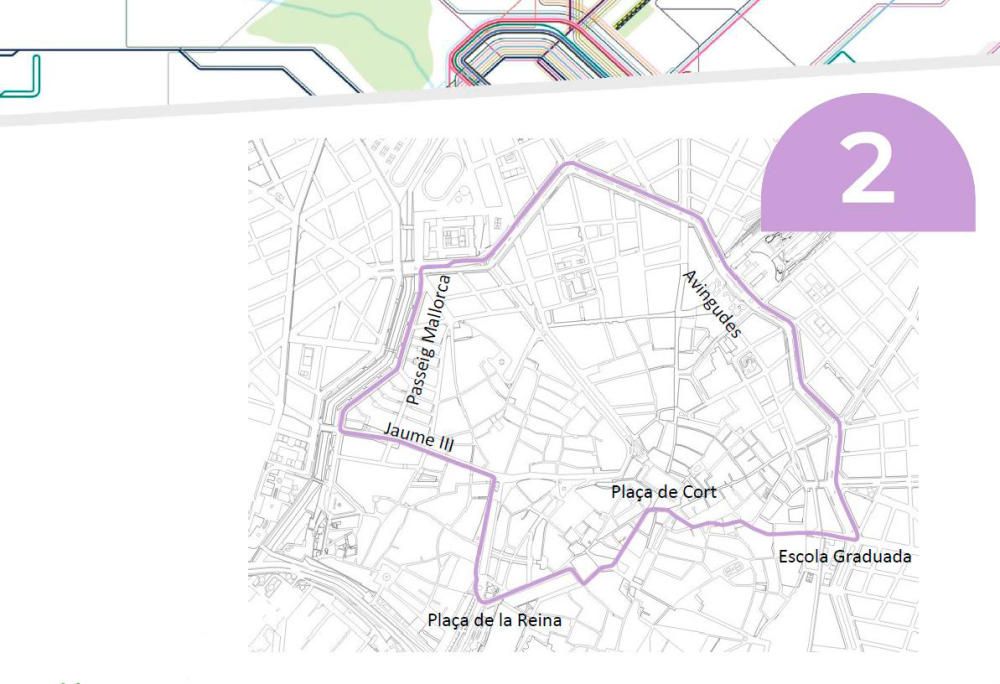 Consulta las nuevas líneas de autobuses de Palma