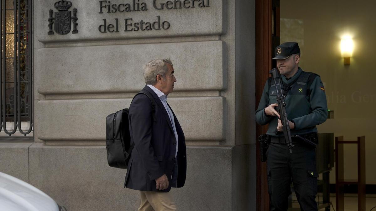 Francisco Bañeres Santos, Fiscal Superior de Cataluña , a la lllegada a la Fiscalía General del Estado.