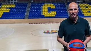 Peñarroya toma el mando del Barça de baloncesto: "Es lo máximo, no hay nada más arriba"