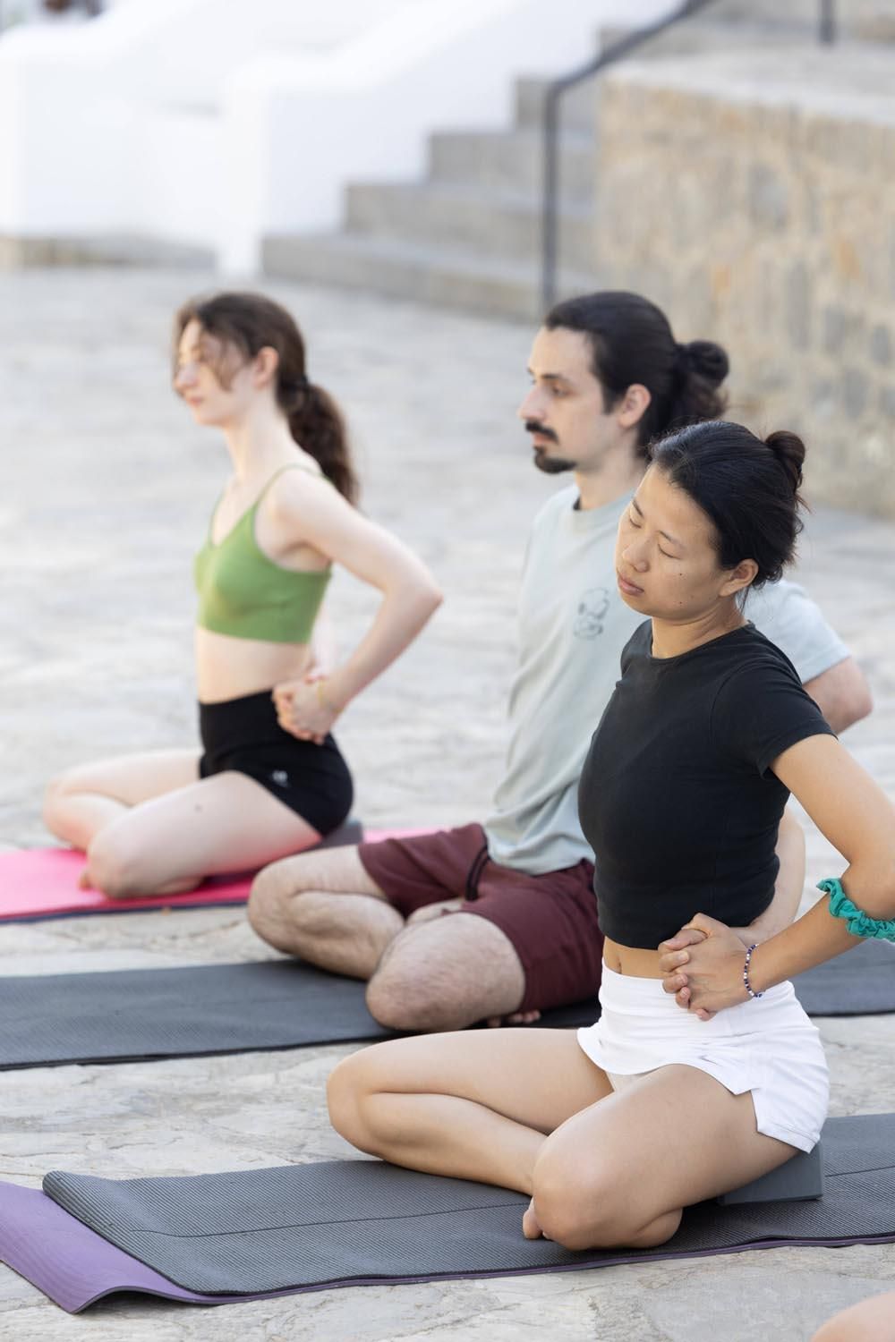 Galería: Las imágenes del Día Mundial del Yoga en Ibiza