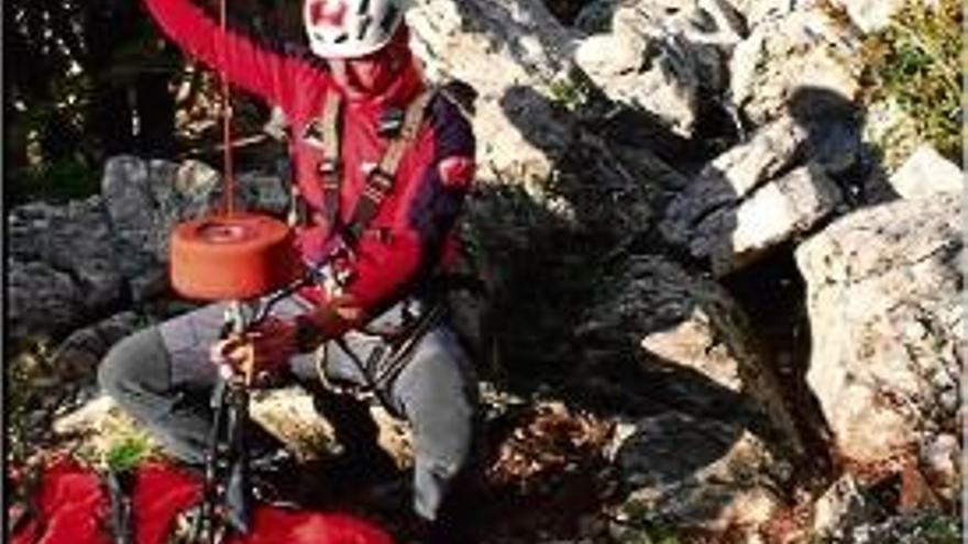 Rescaten un escalador després de caure des de 7 metres a Sadernes