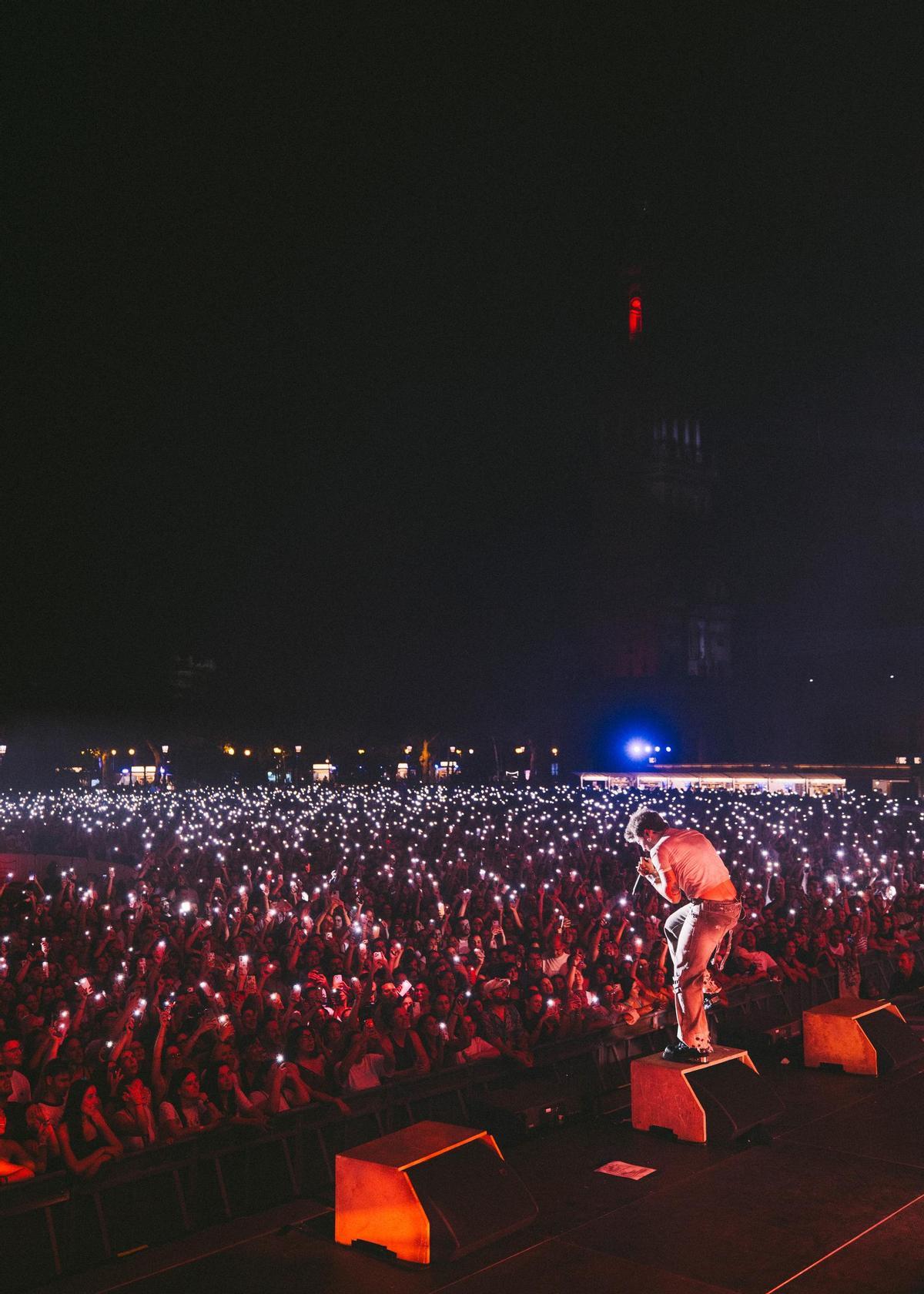 El concierto de Dani Fernández en imágenes