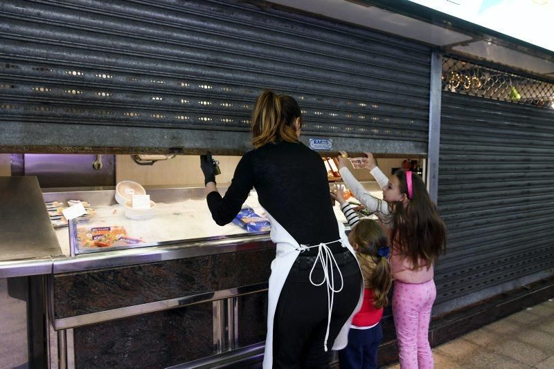 Último día en el Mercado Central antes del traslado