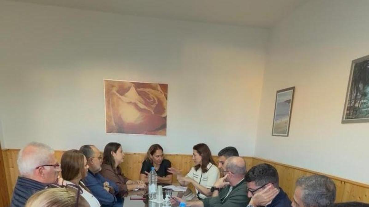 Reunión de la corporación.