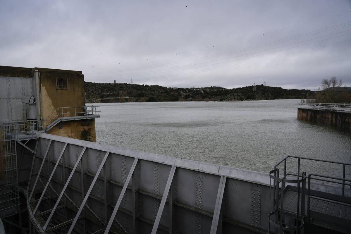 Las presas de Zamora tras la crecida de los ríos por el temporal.