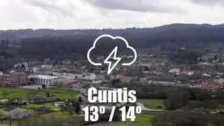 El tiempo en Cuntis: previsión meteorológica para hoy, martes 10 de febrero