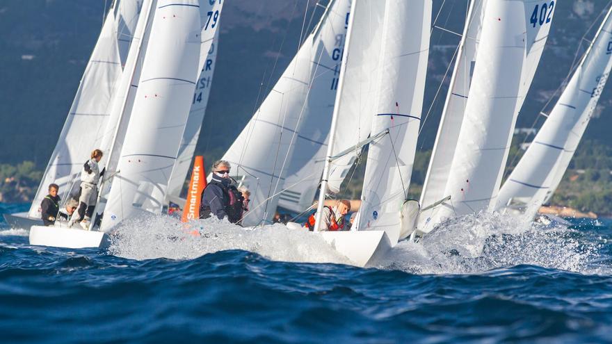 Hoy se han celebrado las dos primeras mangas en Puerto Portals