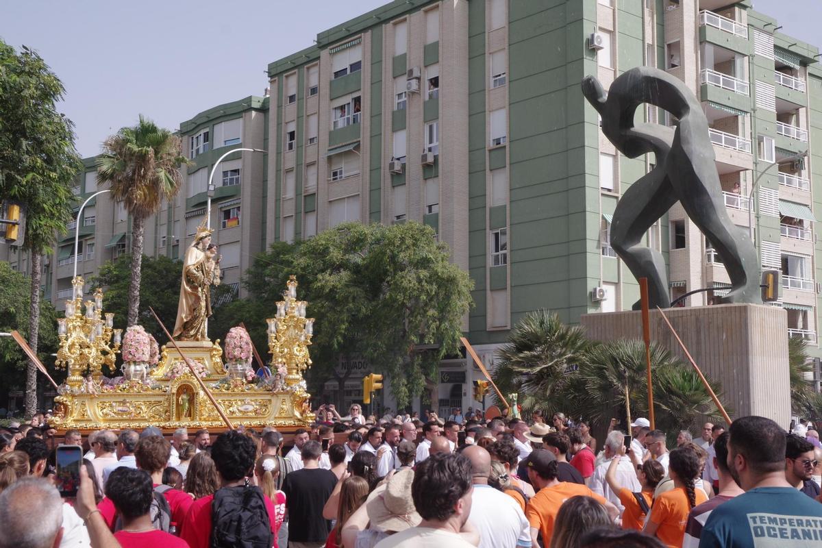 Las mejores imágenes de la procesión de Nuestra Señora del Carmen de Huelin Las mejores imágenes de la procesión de Nuestra Señora del Carmen de Huelin