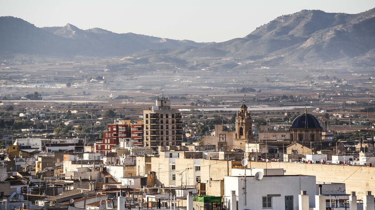 Vista panorámica de Aspe.