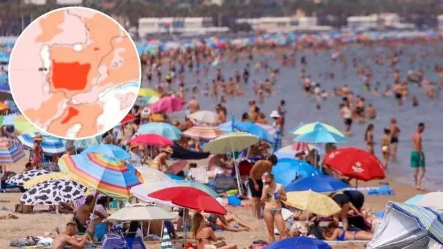 El tiempo en la Comunitat Valenciana: Una cresta africana trae de vuelta el calor de pleno verano en septiembre