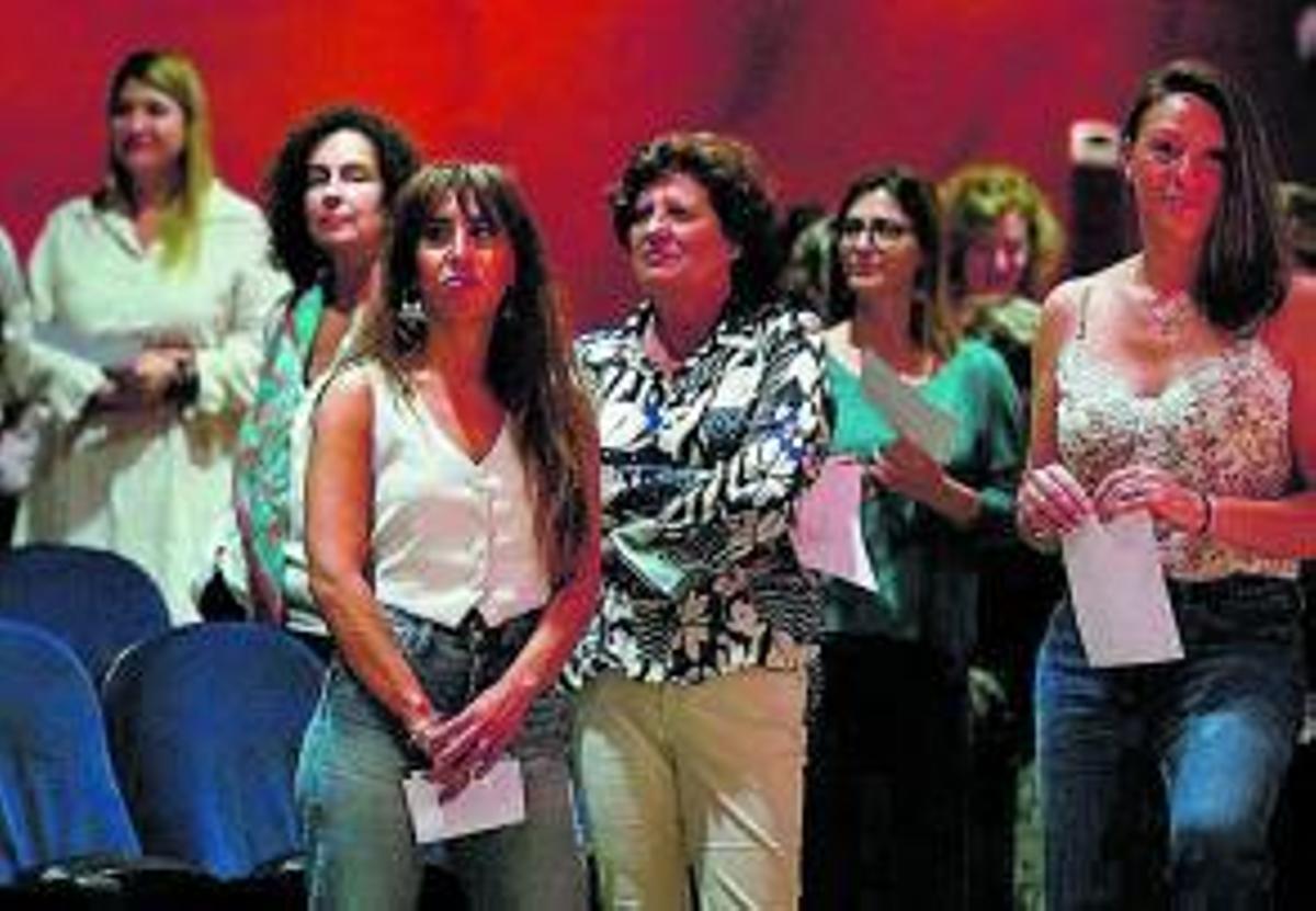 Elena Tur, María Ramón e Irene Colomar.