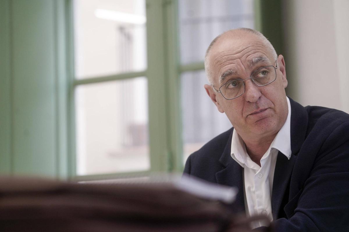 Albert Planell, director de l'Agència de Residus de Catalunya, durant l'entrevista