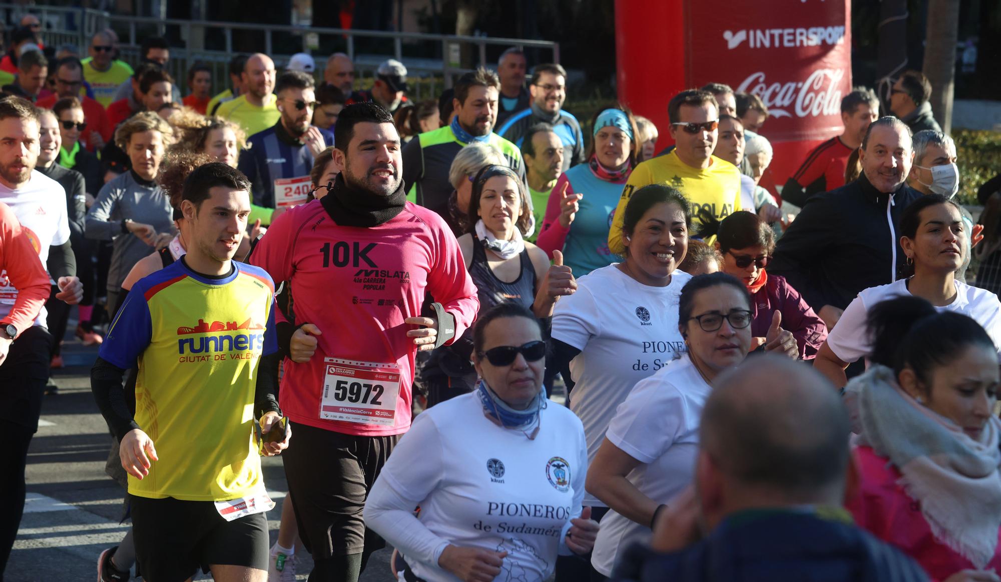 Explosión valencianista en la carrera Runners Ciudad de Valencia