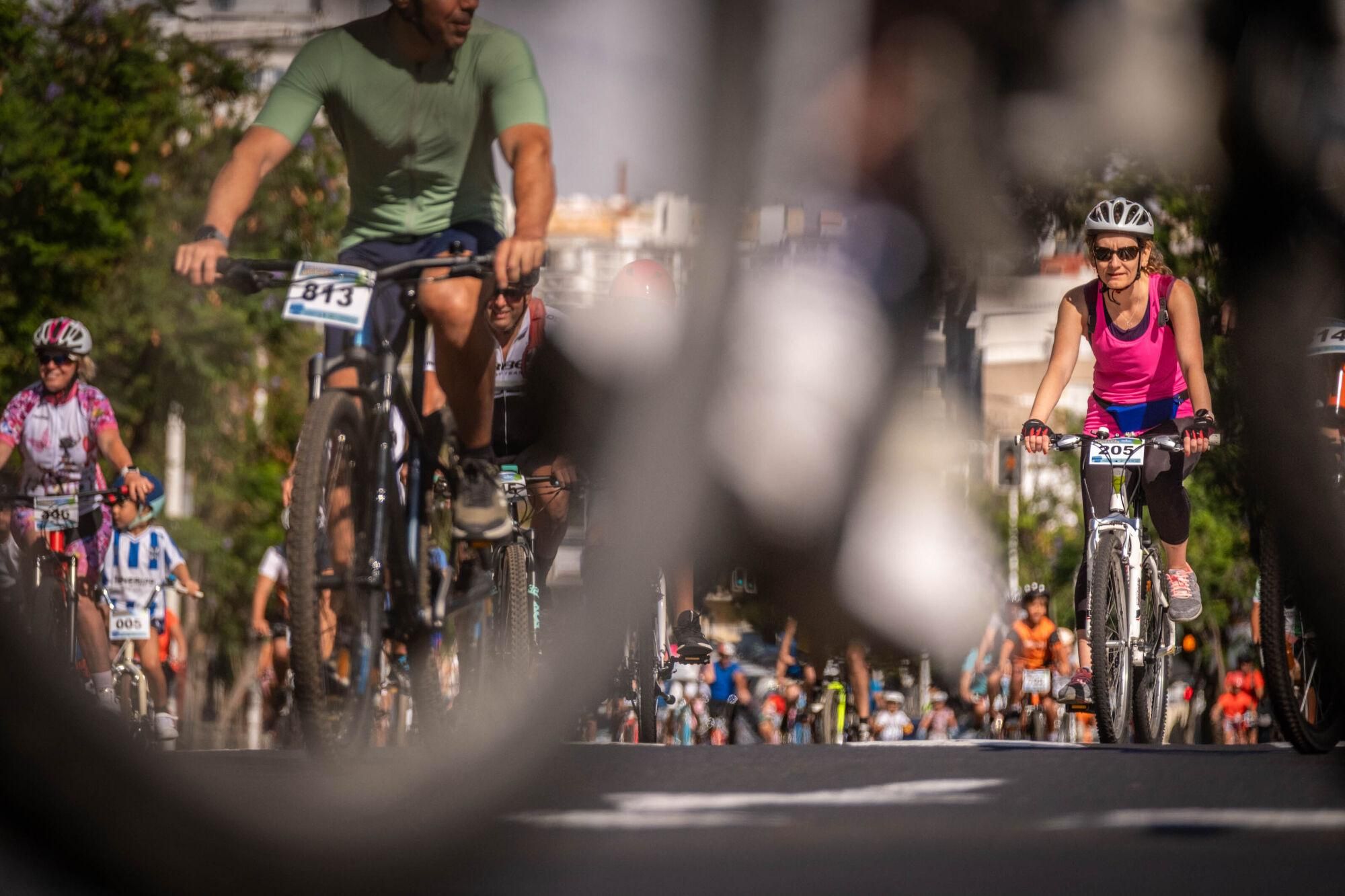 Fiesta de la bicicleta en Santa Cruz de Tenerife