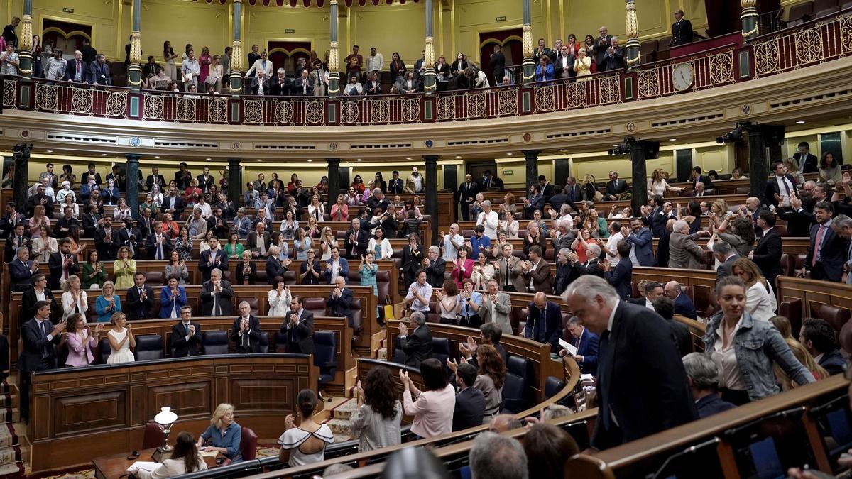 Pleno de aprobación definitiva de la ley de amnistía en el Congreso