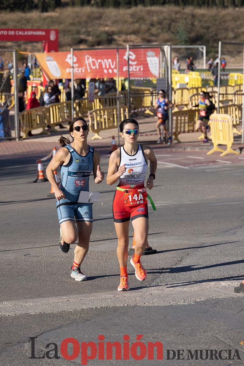 Campeonato Regional de Duatlón por relevos Súper Sprint en Calasparra (carrera a pie)