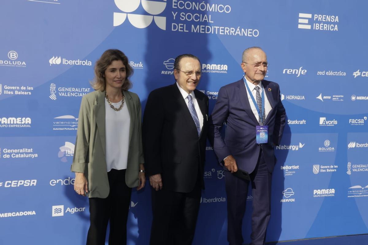 El presidente de Prensa Ibérica, Javier Moll, en el Foro Mediterráneo