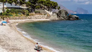 Una vaca flotando en la bahía de Altea: la imagen surrealista que ha dejado a todos con la boca abierta