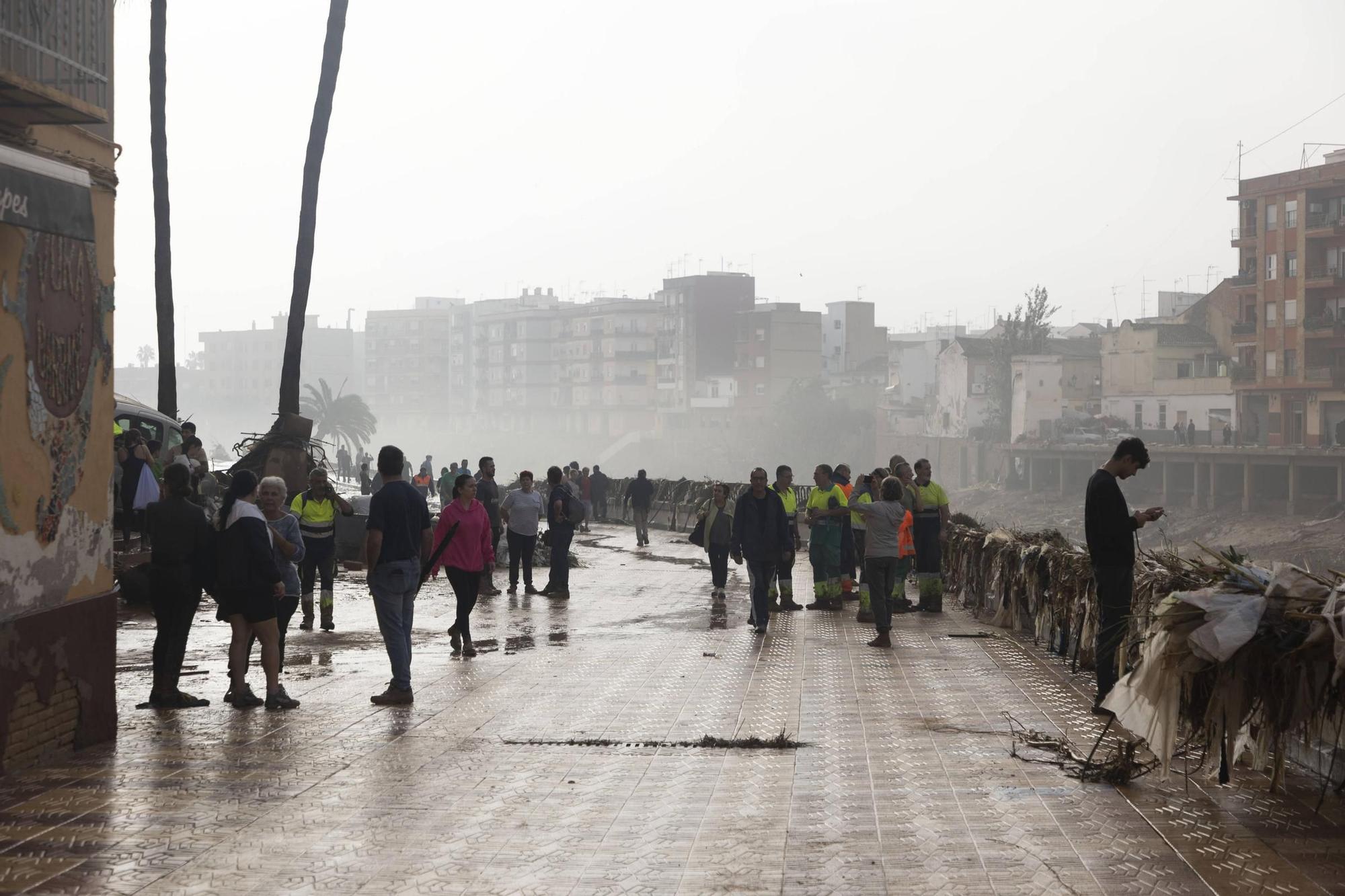La devastación en Paiporta tras la catástrofe