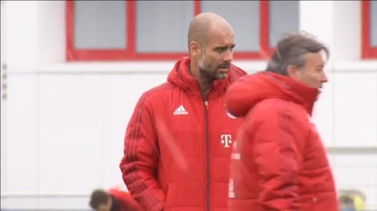 Guardiola continua centrado en el Bayern