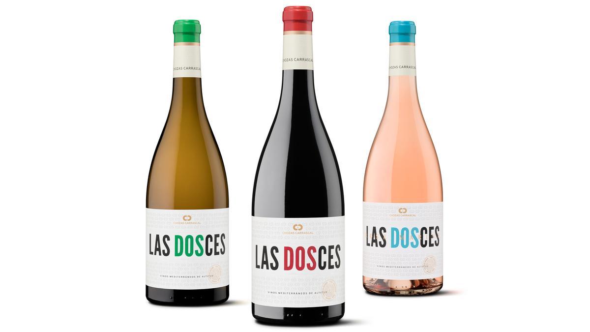 Gama de vinos Las Dosces.