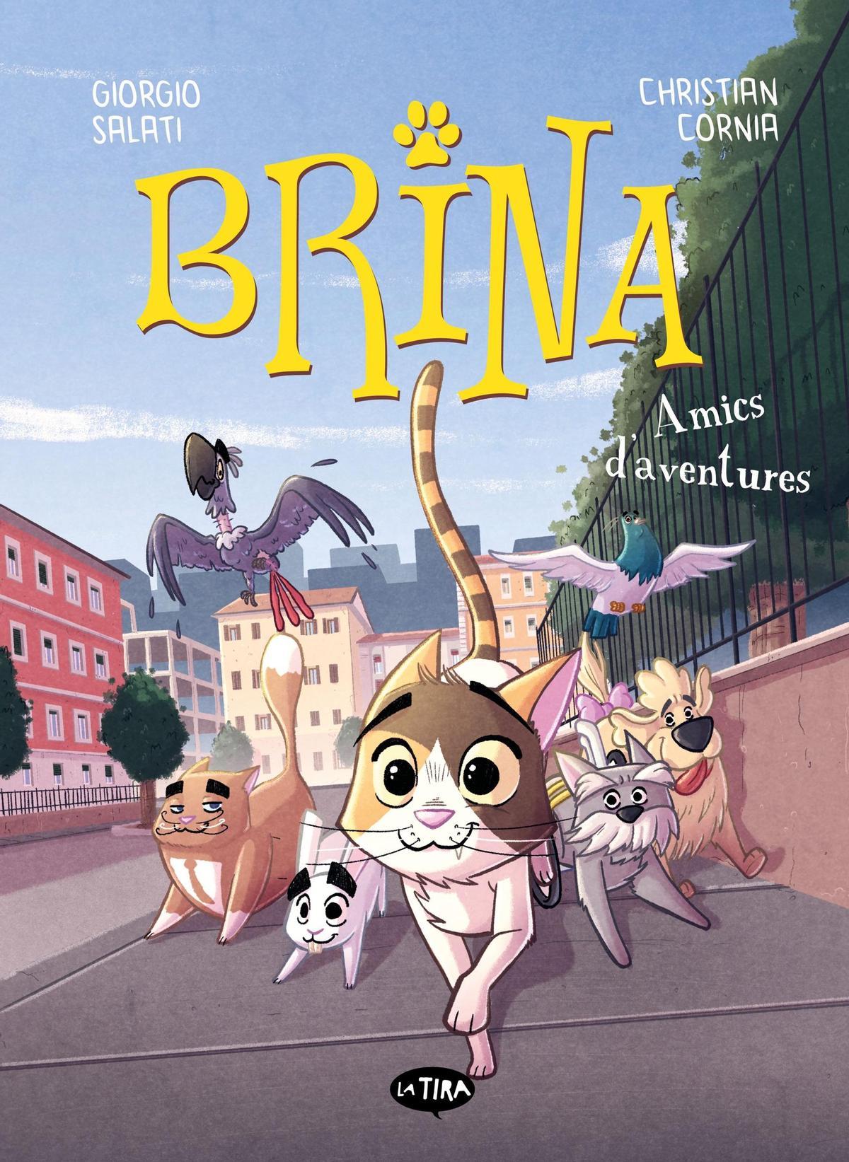 La portada de 'Brina: Amics d'aventures'.