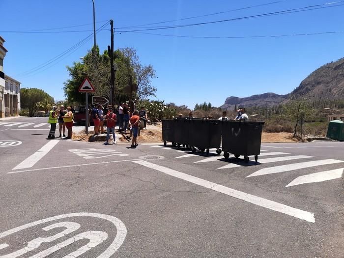 Los vecinos de Tunte rechazan a los migrantes