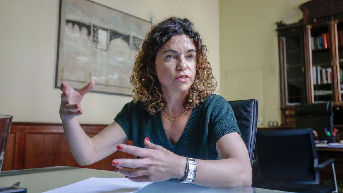 La consellera de Hacienda y Relaciones Exteriores, Rosario Sánchez, en una imagen de archivo.