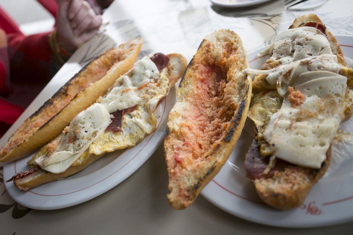 Los bocadillos han sido los 'reyes' de los almuerzos.