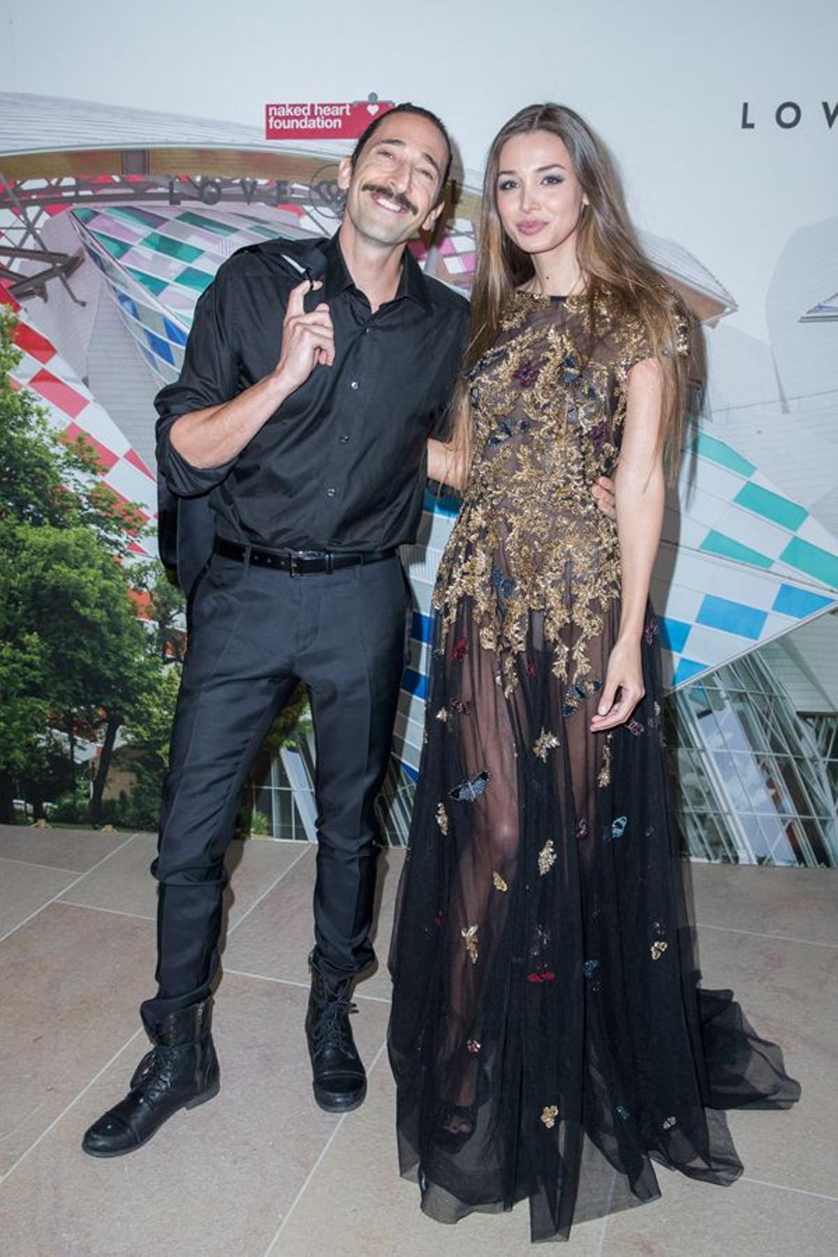 Gala Love Ball de Louis Vuitton: Adrien Brody y Lara Lieto