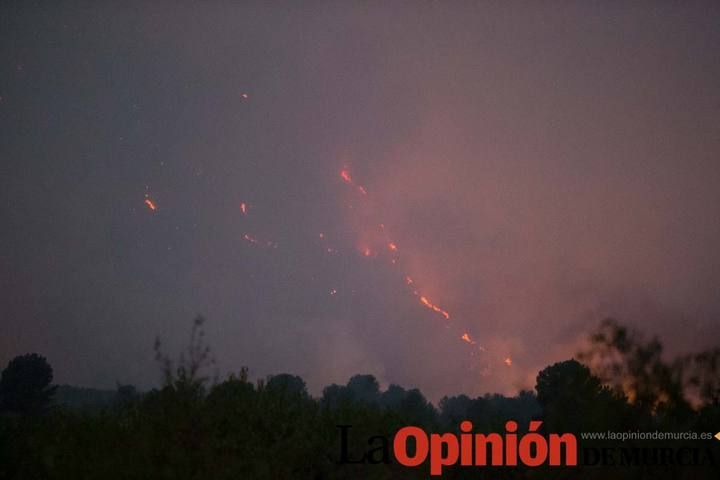 Incendio en la Zarcilla de Ramos