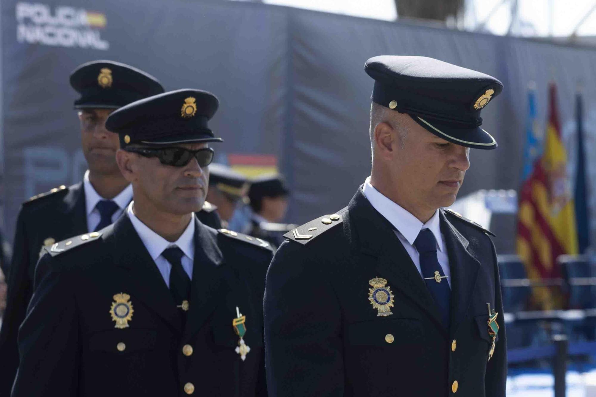 Actos de la festividad de la Policía Nacional