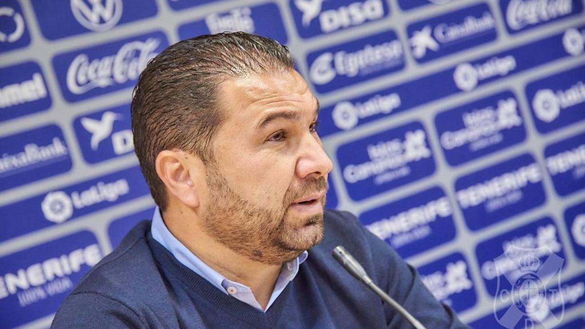 Cordero, durante su comparencia hoy.