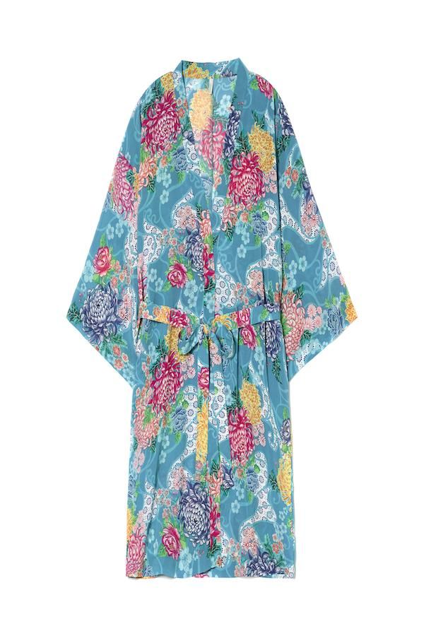 Batín floral, de Benetton, cpv